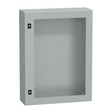 Spacial crn tspt door w/o mount.plate. h800xw600xd200 ip66 ik08 ral7035..
