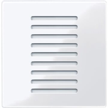 Knx - termostato por objetos blanco activo - elegance