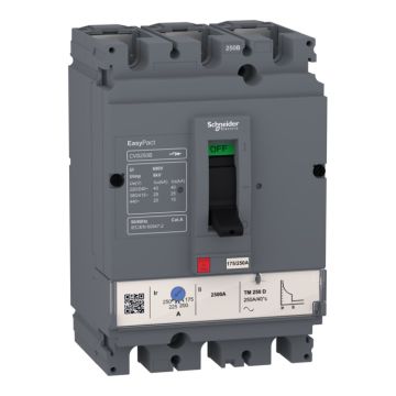 Easypact cvs - interruptor automático cvs160b tm160d - 3p/3r