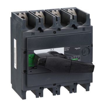Interruptor seccionador interpact ins400 - 400 a - 4 pólos