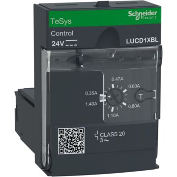 Tesys ultra unidad de control avanzada,, 3p, 0.35 a 1.4a, 690vac, protección y diagnóstico, clase 20, bobina 24vdc