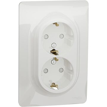 New unica schuko doble polar