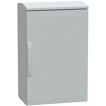 Armario de poliéster, panelset plat, con tejadillo ventilado750x500x320 ip44.