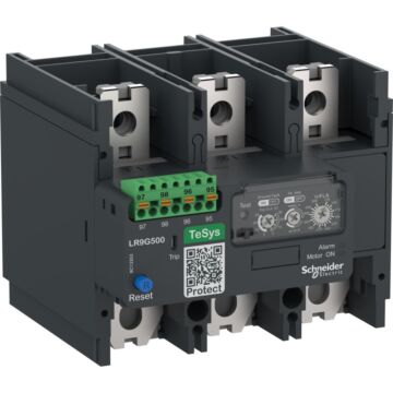 Relé de sobrecarga térmica tesys lr9g 500a conexión por resorte