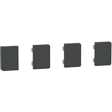 Tapas pulsador knx 4 elementos antracita
