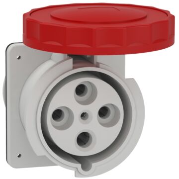 Pratika industrial socket - 125 a - 3p + e - 380...415 v ac - ip67