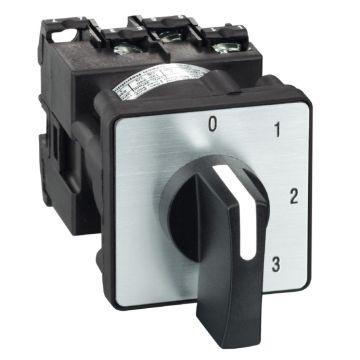 Llave conmutador levas 3 pos + 0 1 polo 12a