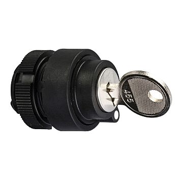 Cabeza llave selector interruptor - 2 posiciones  - llave puesta - retirada a la izquierda/right-hy  posiciones