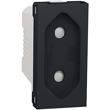 New unica base 2p 10a 1 mod. antracita