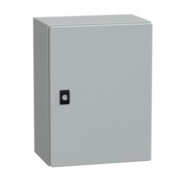 Spacial crn con puerta ciega sin placa de montaje   alt400xanch300xprof200; ip66; ik10; ral7035