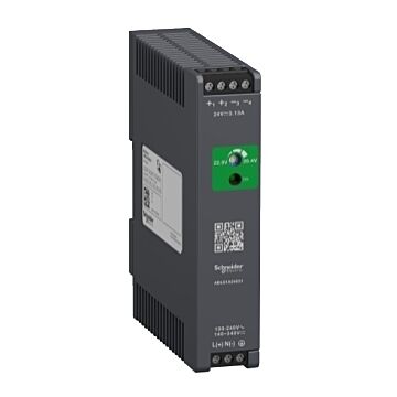Phaseo abl7, abl8 - fuente de alimentación regulada, 100-240v ac, 24v 3.1 a, monofásica, optimizada