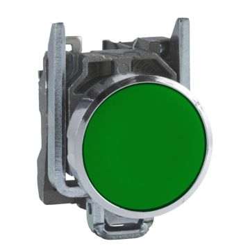 Harmony xb4 - pulsador rasante normalmente abierto verde