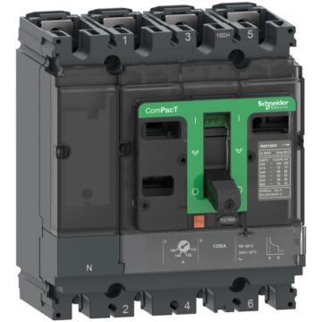 Interruptor automatico compact nsx100h 70ka ac 4p4r 25a tmd
