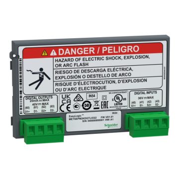Easylogic pm2x30 - módulo de e/s - digital - 2 entradas + 2 salidas