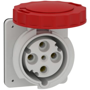 Pratika industrial socket - 63 a - 3p + e - 380...415 v ac - ip67