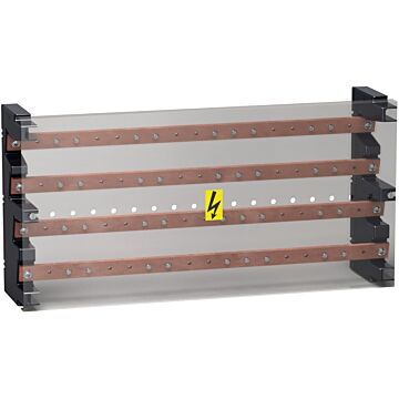 Repartidor escalonado, linergy bs, 4p, 400a, 52 conexiones