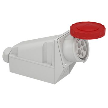 Toma de superficie 125 a 3 polos +nt 380-415 v ip67