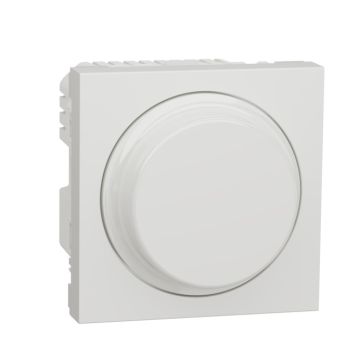 New unica regulador giratorio led 4-200 va blanco polar