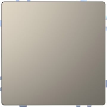 Knx, pulsador pro t níquel, d-life, sensor de temperatura, modo touchless