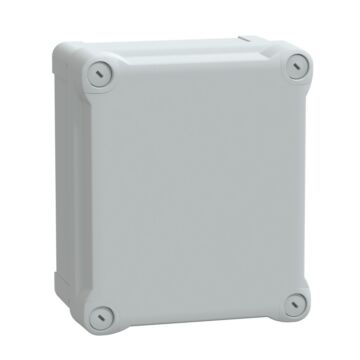 Pc box ip66 ik08 ral7035 int.h175w150d100 ext.h193w164d105 opaque pc cover h40