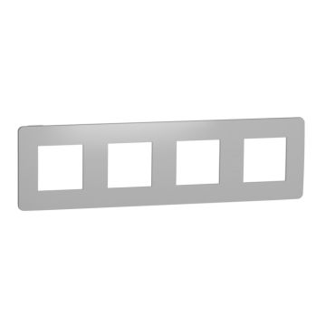 Marco 4 elementos studio metal aluminio blanco