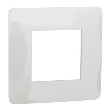 New unica studio - marco 1 elemento - blanco polar