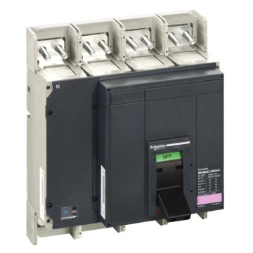 Bloque de corte para compact ns1000h, 70ka/415vca, 1000a, extraíble, con mando motorizado, sin unidad de control, 4p