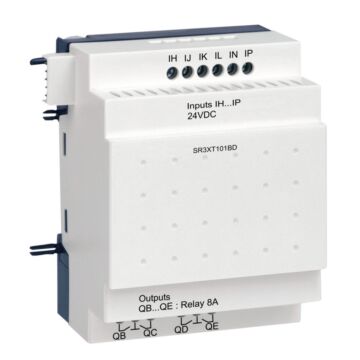 Módulo de extensión de e/s discreta - 10 e/s - 24 v dc - para zelio logic