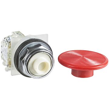 Pulsador 600vac 10a 30mm t-k