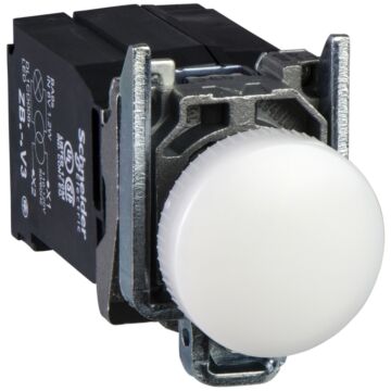 Piloto luminoso transformador 120v blanco