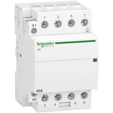 Contactor modular acti9 ict 40 a 4 p 4 na 230/240v ca