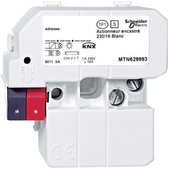 Knx - actuador binario up /16a