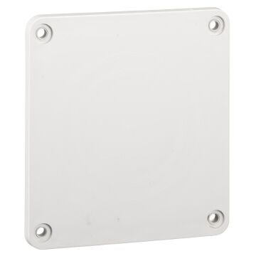 Placa para compartimento 90 x 100 mm para tomadas 65 x 65 mm/75 x 75 mm