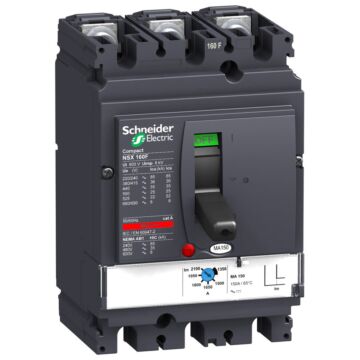 Interruptor control magnético nsx160f ma100 3p 3r