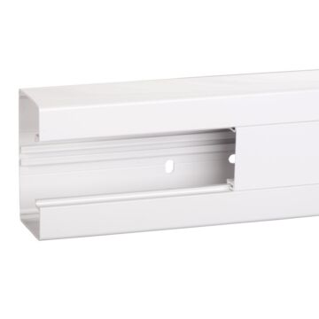 Optiline 45 canal - 1 compartimiento - 95x55 mm - pvc - blanco polar - 2000 mm