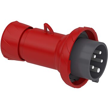 Ficha conex. tornillo 16a 3pnt 380v ip67