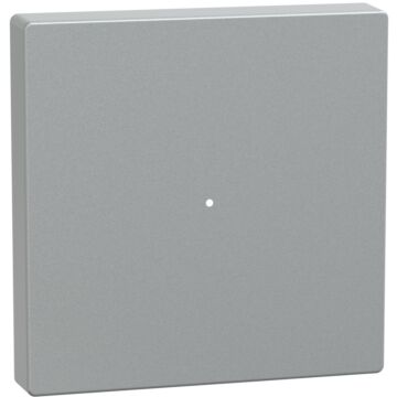 Tecla pulsacion simple elegance aluminio