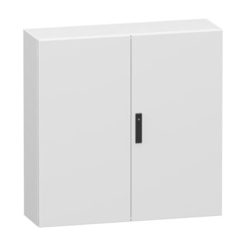 Spacial crn dos puerta ciega sin placa montaje alt1xanch1xprof3 ip55 ik10 ral735