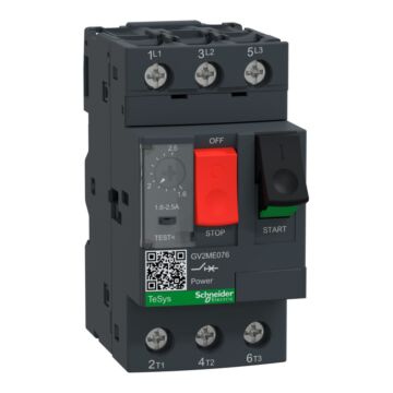 Tesys gv2 - disyuntor magnetotérmico - 1,6...2,5 a - terminales cerrados