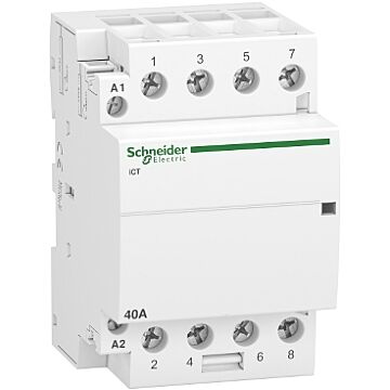 Contactor modular acti9 ict 40 a 4 p 4 na 230/240v ca