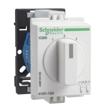 Conmutador rotativo icmb bipolar con ajuste cero 10 a 415 v ac