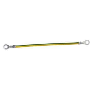 Toma de tierra sección 6 mm² - largo 160 mm - ojal 8.3 mm. unidad de embalaje: 10