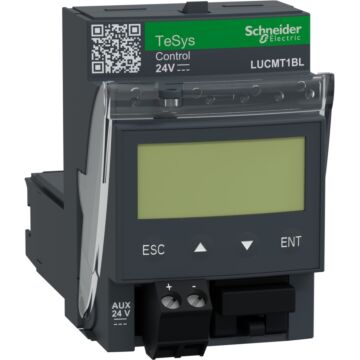 Unidad de control multifunción, tesys u, 0,35-1,05a, motores 1p/3p, protección y diagnóstico, clase 5-30, bobina 24v cc