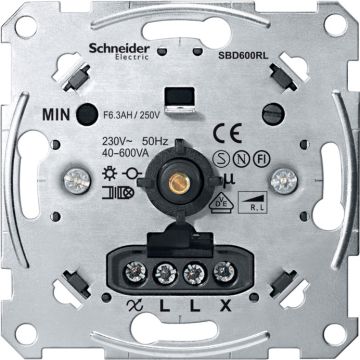 Regulador giratorio 20-500 w