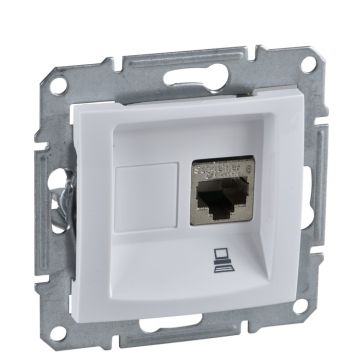 Toma rj45 categoría 6 utp blanco