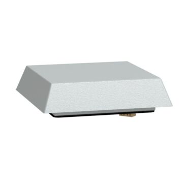 Roof outlet grille - cut-out 228x228mm - ext. dim 90x340x340mm - ip54