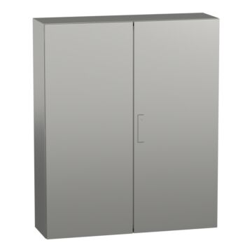 Spacial s3x inoxidable 304l, acabado scotch brite®, h1200xw1000xd300 mm.