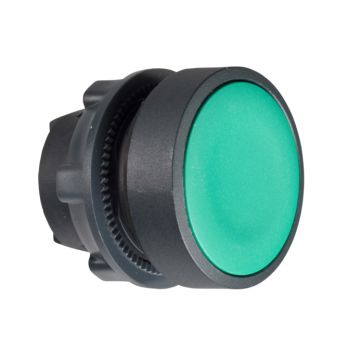 Cabeza pulsador  rasante retorno verde