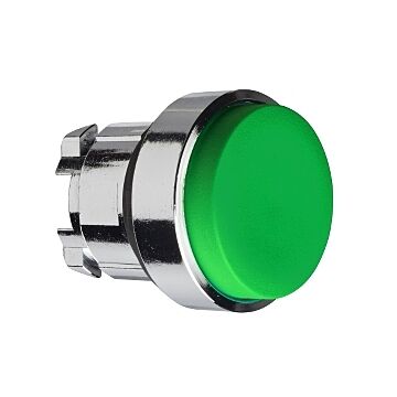 Cabeza pulsador  saliente verde