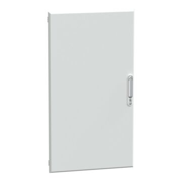 Puerta plena, prismaset g, ip30, 600mm (an.) x 1.080mm (alt.), 21 módulos.blanca, ral 9003